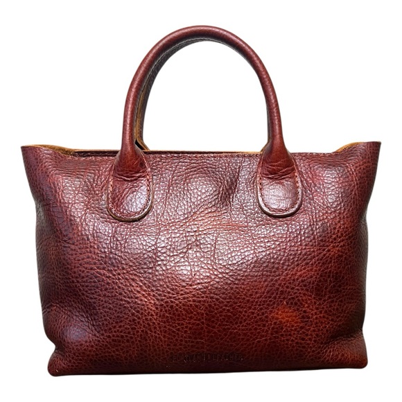 Portland Leather Goods Large Raindrop Crossbody in Cinnamon Bear - Picture 2 of 6